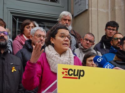 La CUP-Crida Constituent presenta la llista electoral per Girona